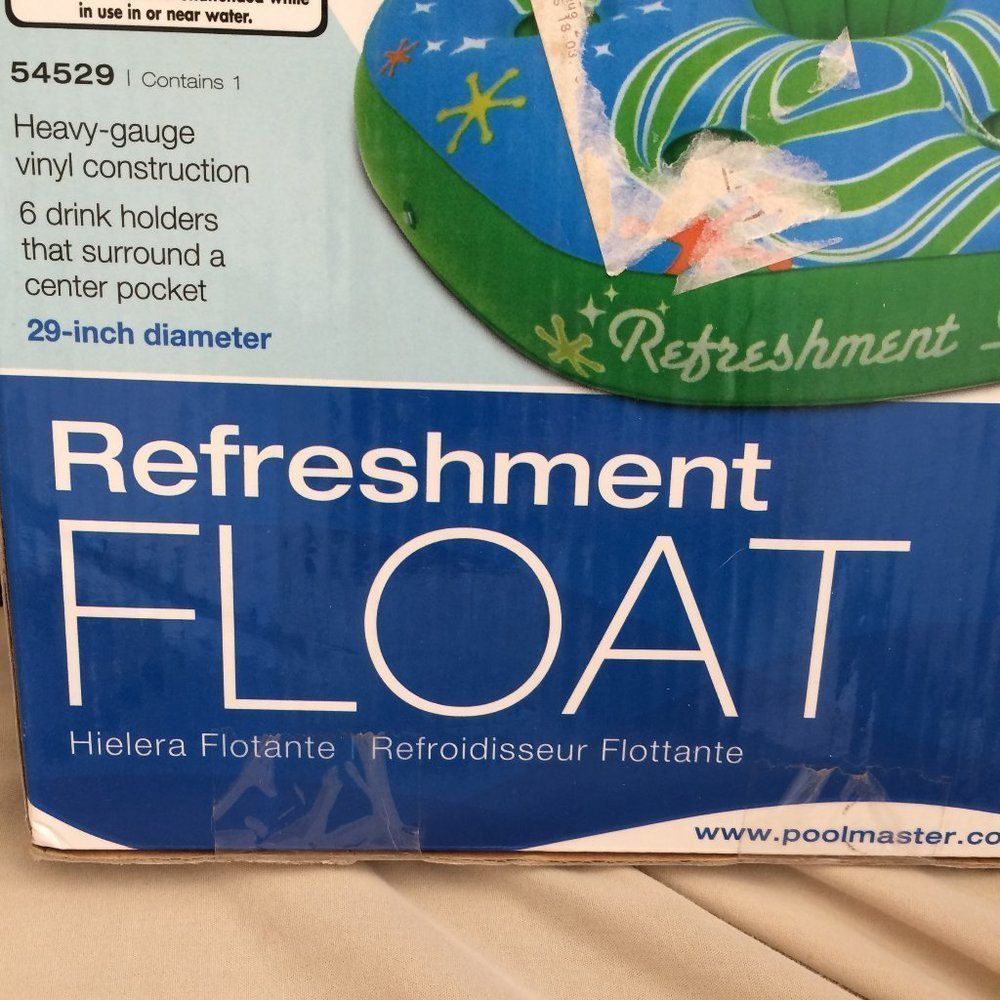 Poolmaster Refeshment Float Brand New In Box - Picture 4 of 6